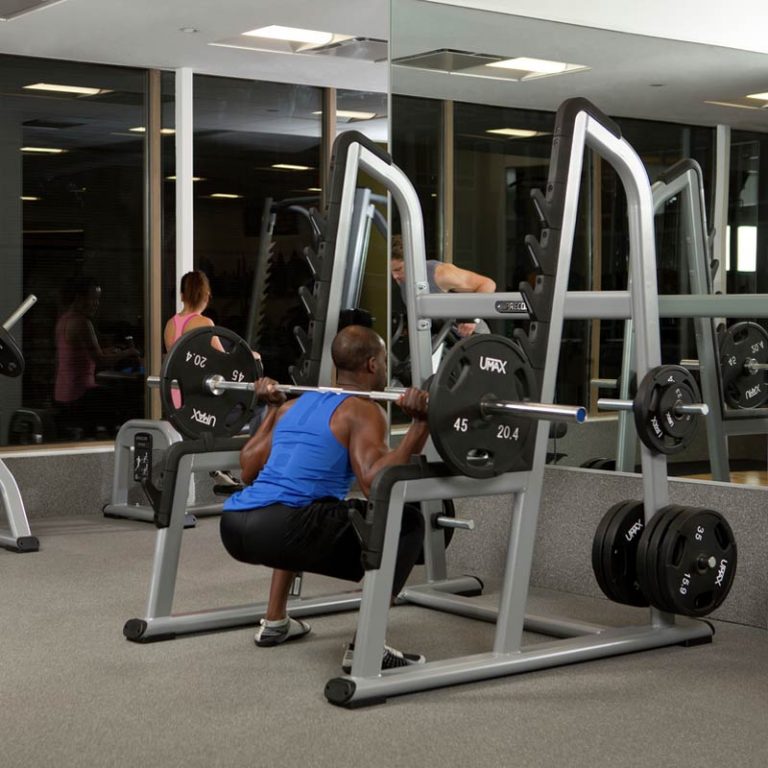 Precor DBR0608 Olympic Squat Rack Fitline Fitness USA