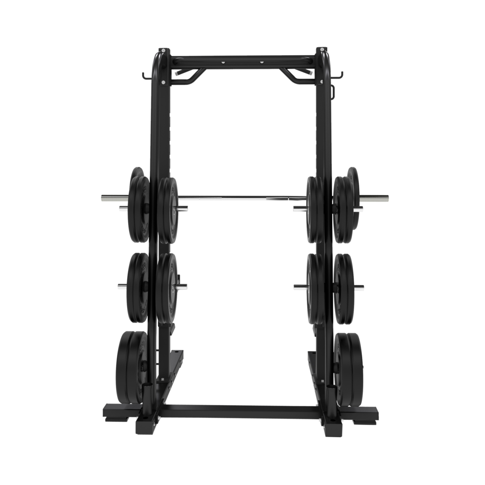 Precor DBR-611 Half Rack front view