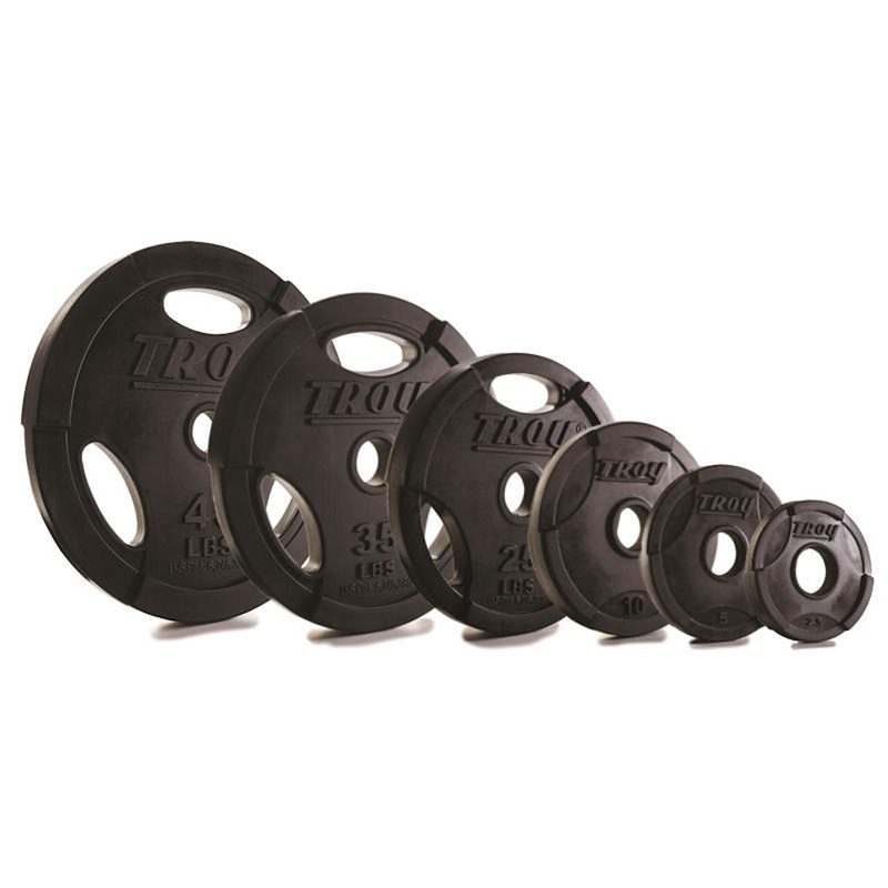 Troy Barbell Urethane Olympic Grip Plate Set