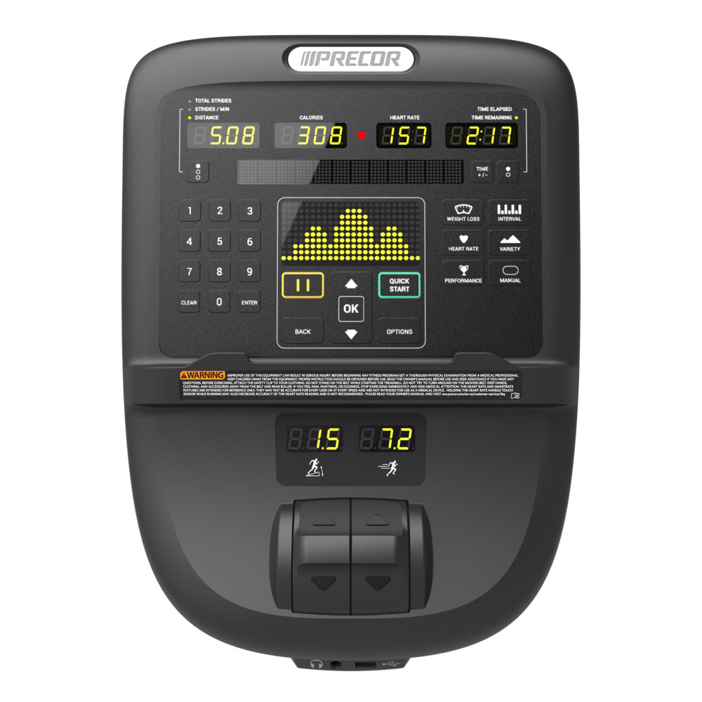 Precor P31 console display