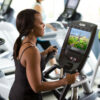 Precor EFX-885 Elliptical exerciser on precor elliptical machine