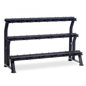 Hampton Fitness 3T-SDL-10 Pro-Style Dumbbell Saddle Rack