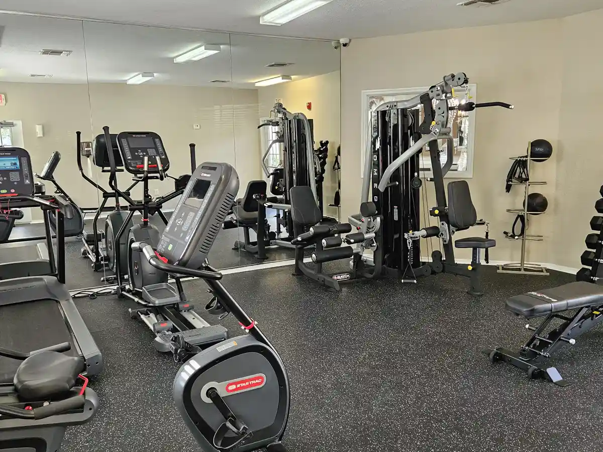 Promenade at Tampa Palms apartment gym Tampa FL