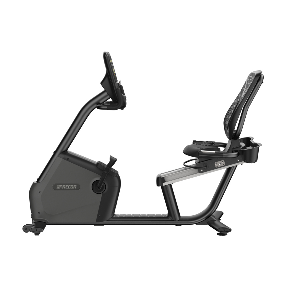 Precor RBK 835 Recumbent Bike left side view