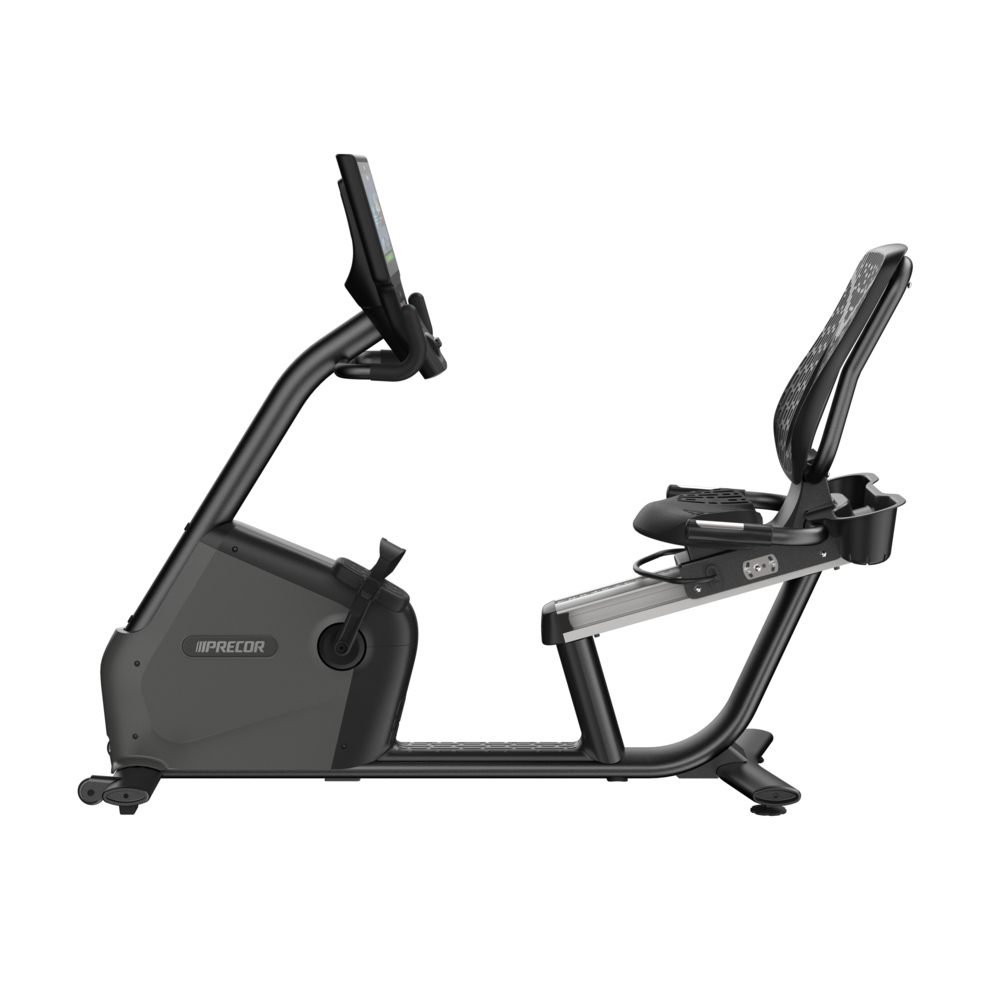 Precor RBK 885 Recumbent Bike left side view