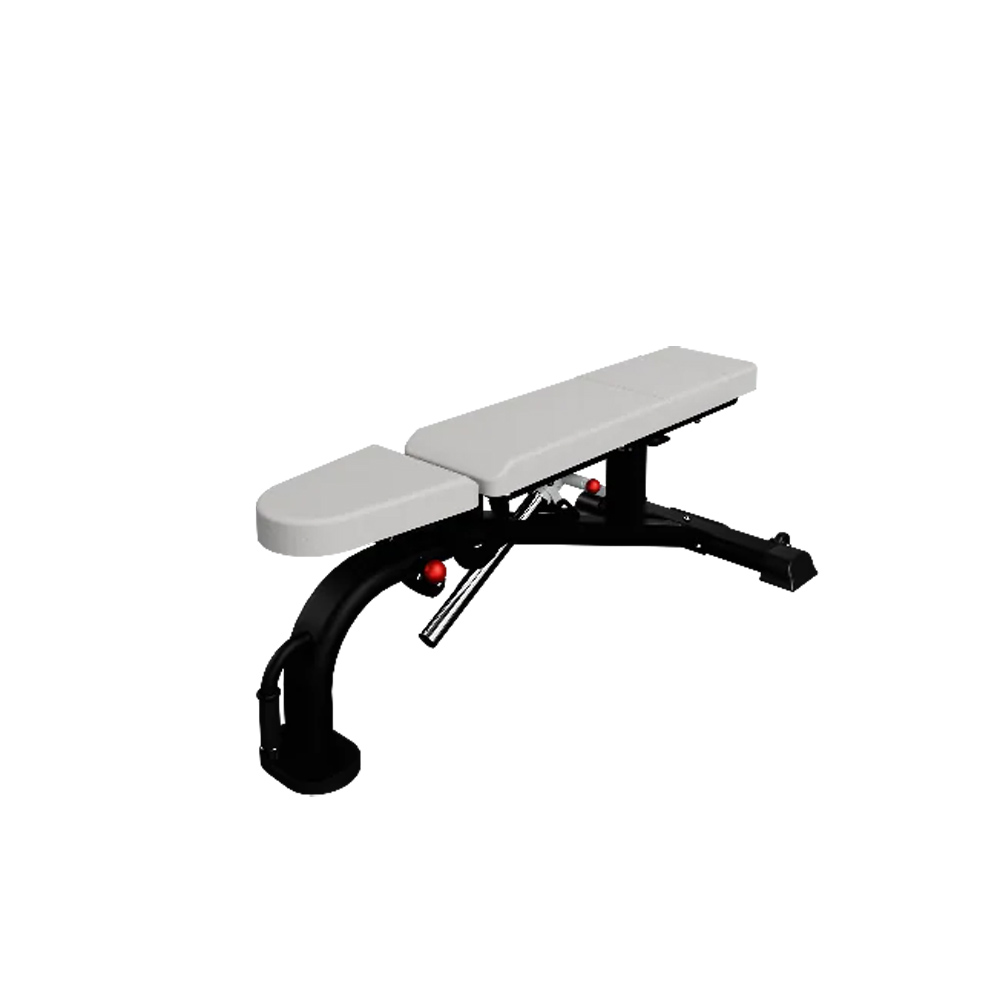 Nautilus Instinct multi-adjustable bench front angle view
