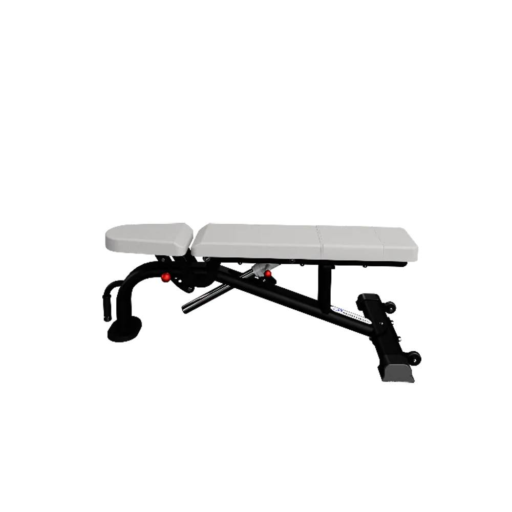 Nautilus Instinct multi-adjustable bench front left side view