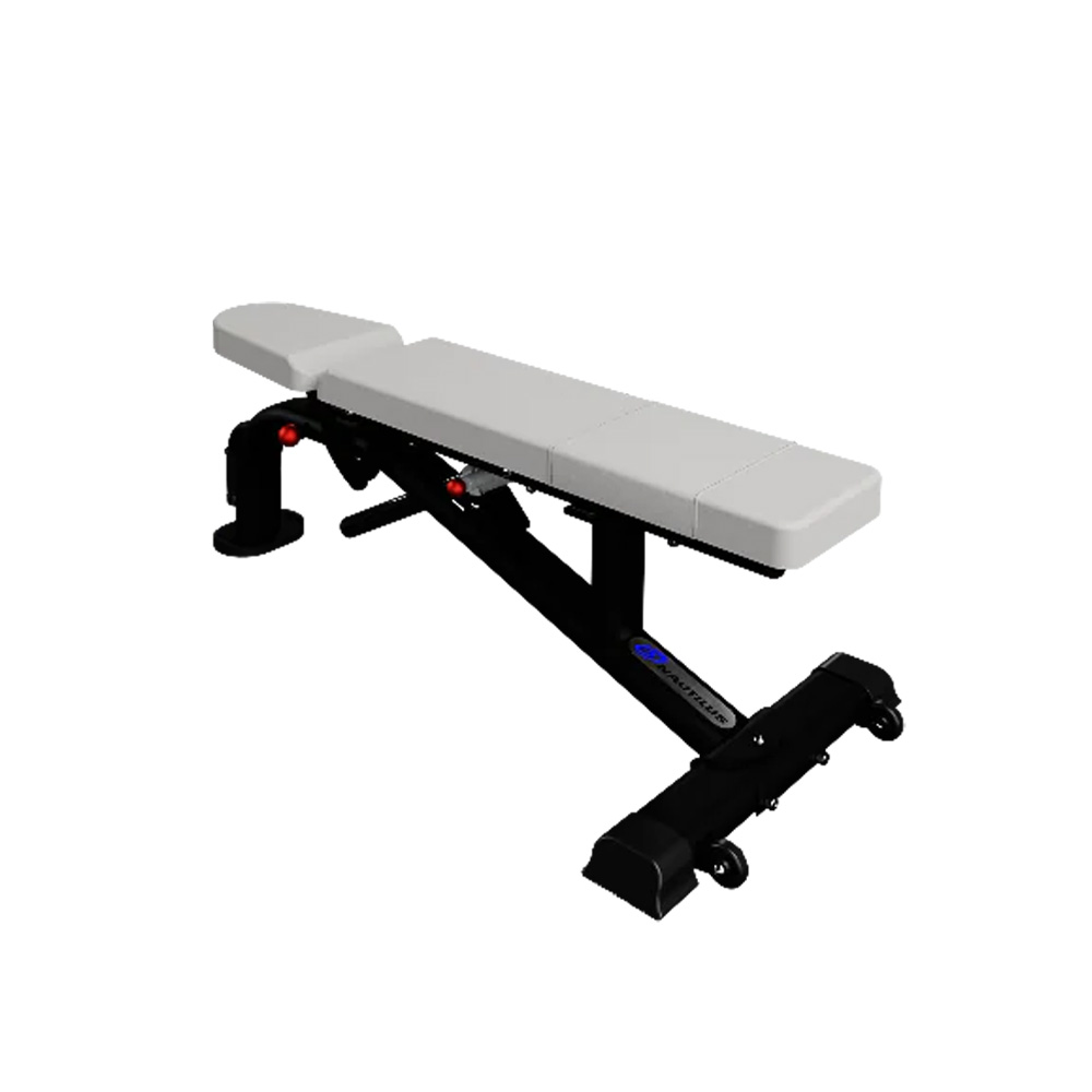 Nautilus Instinct multi-adjustable bench rear angle view