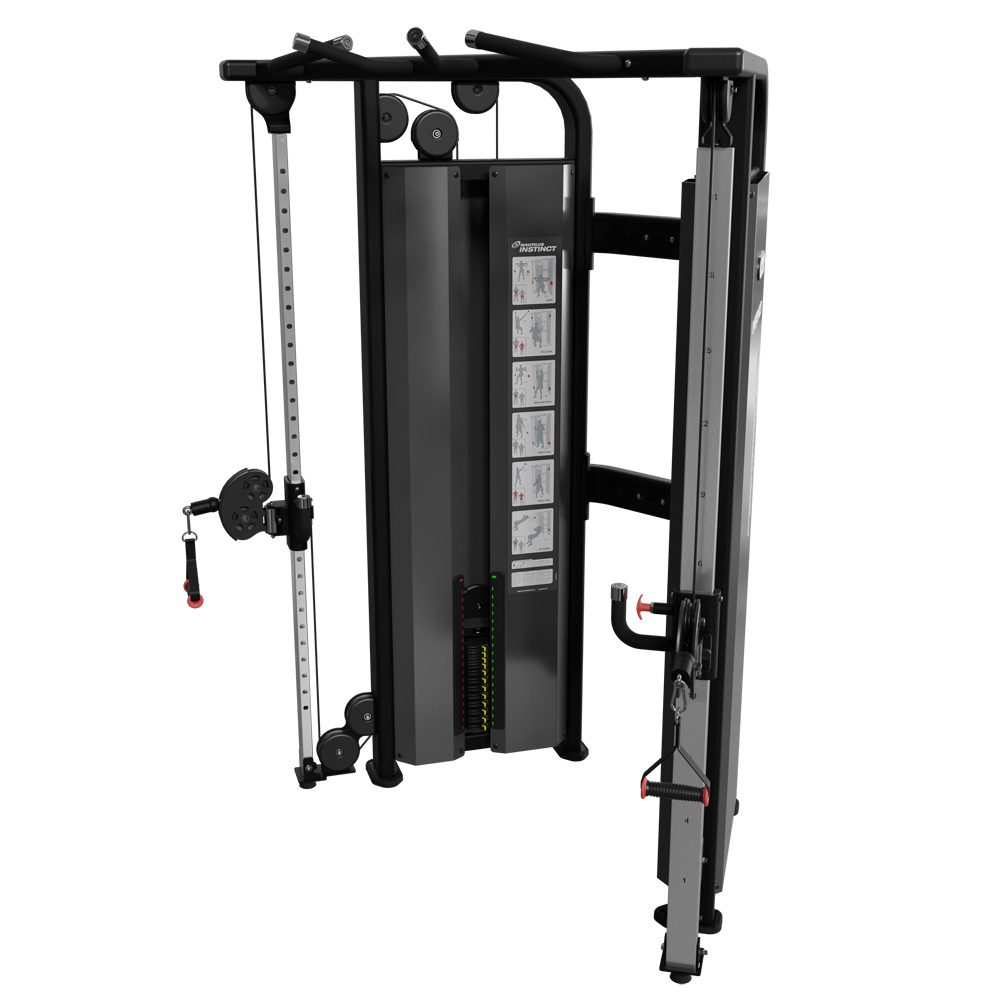 Nautilus Instinct dual adjustable pulley front angle view