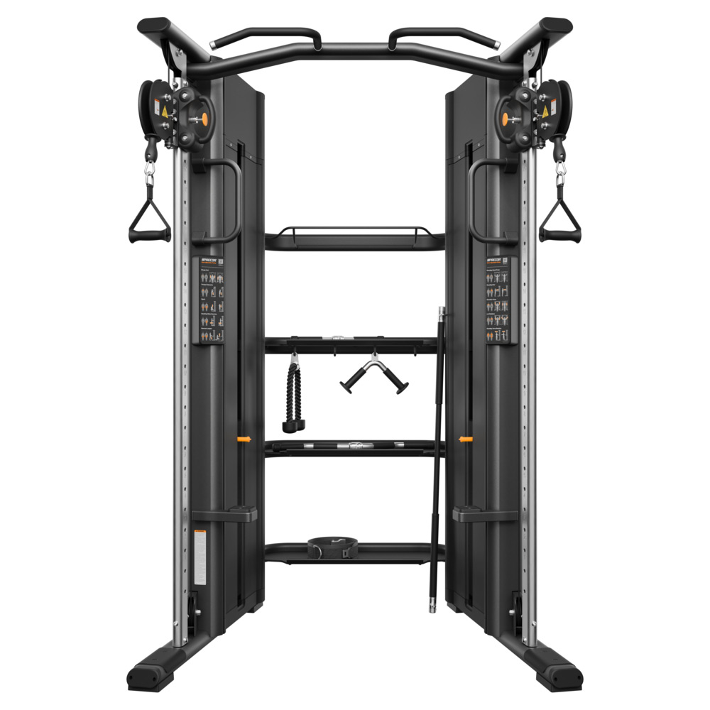 Precor Resolute dual adjustable pulley front view
