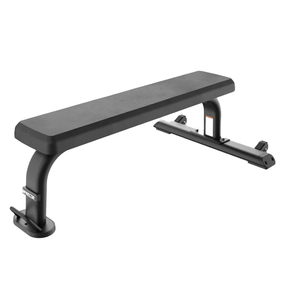 Precor VBR-6101 flat bench front angle view