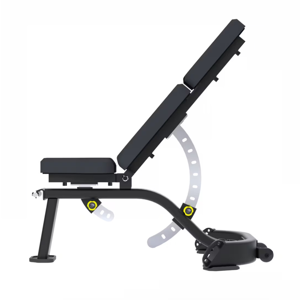 Batca FZ-6X flat-incline-decline bench side view