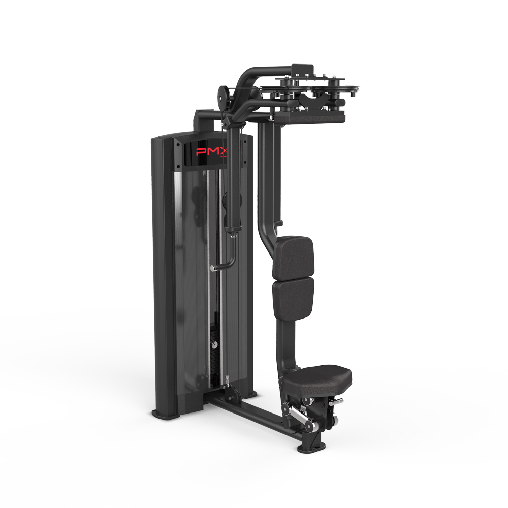 PMX Promaxima Essential Pec Fly and Rear Delt strength machine front angle view