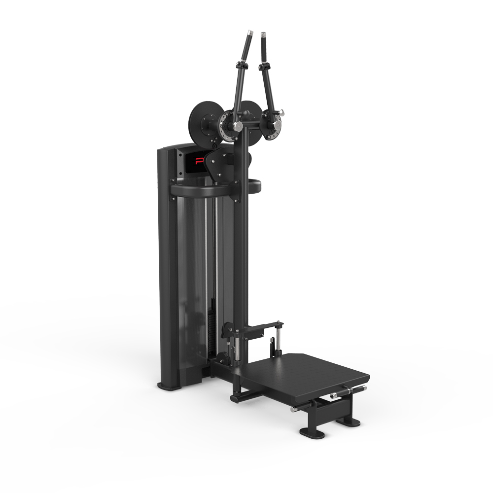 PMX Promaxima Essential Standing Pec Fly and Lateral Raise strength machine front angle view